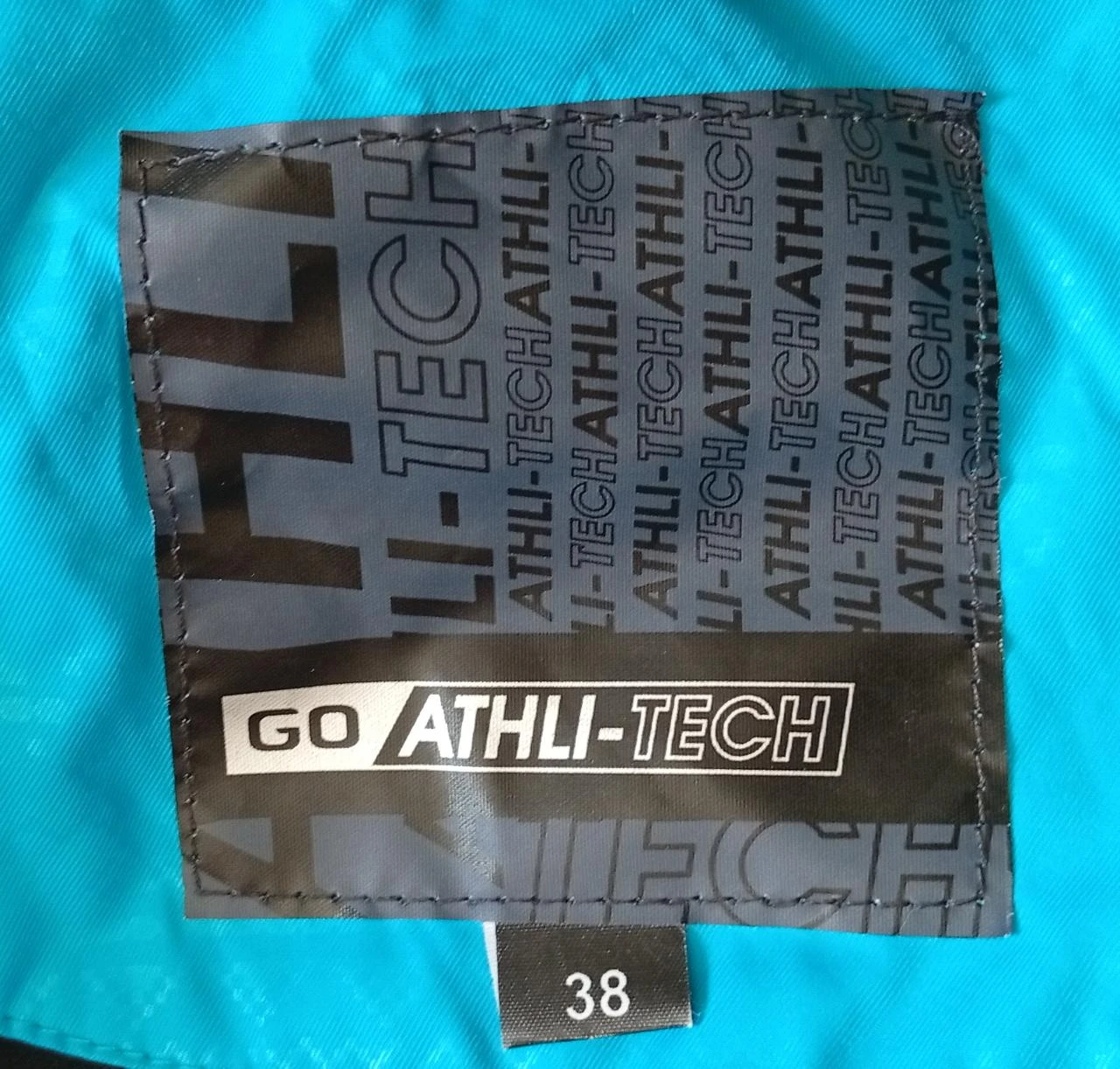 Turquoise Athlitech ski-jas voor dames – Maat M – Zeer goede staat – photo 16